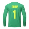Custom Kids Men Soccer Goalkeeper Jerseys Tops Survetement Football Goalie Keeper Jersey Rugby Shirts Sport Kit Elbow Protector