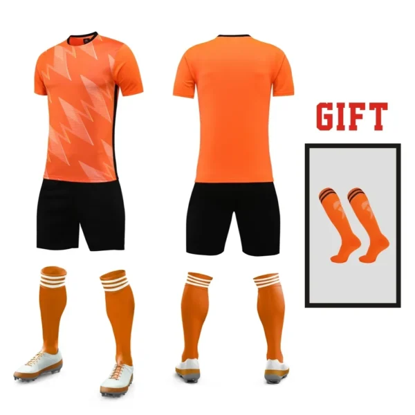 kf-S3fd748b0a50c459b95a72c75ce362089Q Children Men Football Team Training Tracksuit Outfit, Short Sleeve Soccer Jersey Uniform Replicas in Custom Dry Fit Mate