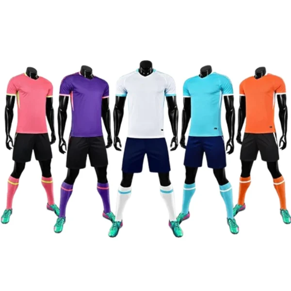 Men's Soccer Jersey High Quality Custom Kits Latest New Design Includes Shorts Features Logo Training Suit