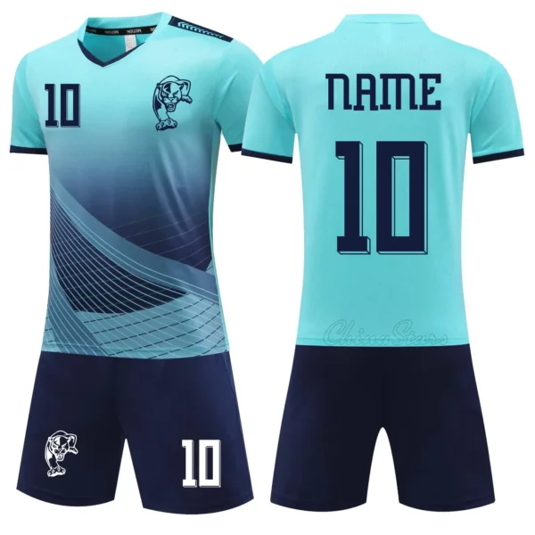 Customized Soccer Jerseys Shorts With Pockets Men Women Soccer Jersey Set Breathable Kids Adults Football Uniform Playball Wear