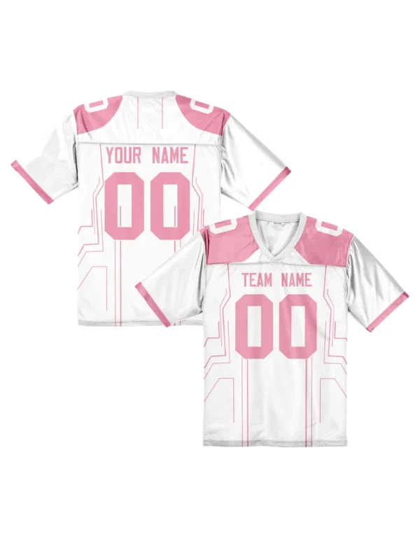 kf-Afd6ba03279dc445196d0443de131d8df3 Personalized Blue Football Shirt with Team Name Number Custom Print Embroidery American Football Jersey for Men Women Youth Kids