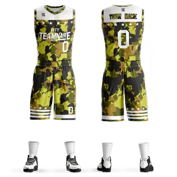 Design Shirts Quick Dry Sport Wear Customized Team Mens Youth Basketball Set Jerseys