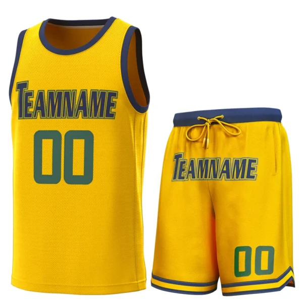Custom Basketball Jerseys Set Embroidery Stitch Team Name Number Basketball Shirt Suit a Unique Gift