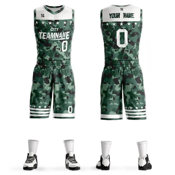 Design Shirts Quick Dry Sport Wear Customized Team Mens Youth Basketball Set Jerseys