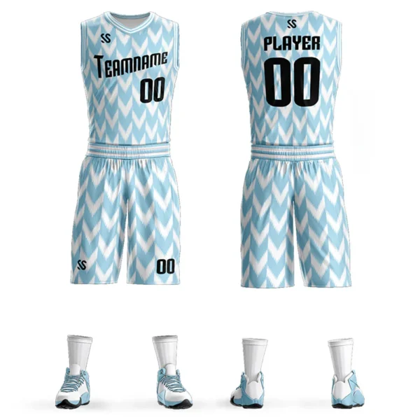kf-H8db1fb1ea0924ea6b64f7316361c9a27E Custom Adults Basketball Jersey Set Full Sublimation Basketball Uniforms Breathable Team Clothes Basketball Shirts Blank Men's