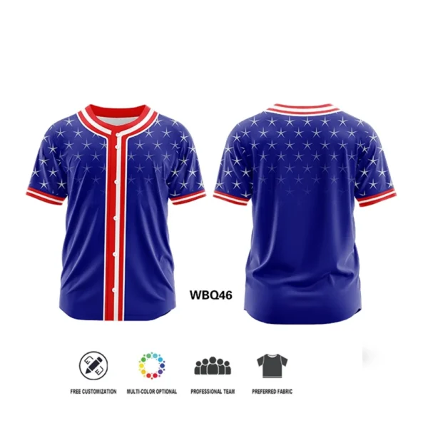 shirts for man Unisex baseball uniform Custom shirt y2k Button Baseball Jersey sportswear Fashion Outdoor Sunscreen clothing top
