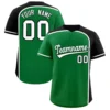 Custom Button Down Baseball Shirts Stitched Name Personalized Polyester Softball Jersey Sports Uniforms for Adults