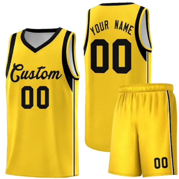 Custom Basketball Jerseys Design Retro Print Basket Ball Singlets Vests Kit Set Shirt Men Breathable Basketball Uniform Jersey
