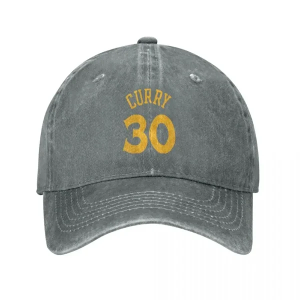 2025 Summer Steph Curry Jersey Baseball Cap For Unisex Men Vintage Trucker Hat Fitted Retro Sunshade Outdoor Sun Baseball Caps