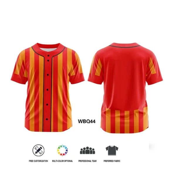 shirts for man Unisex baseball uniform Custom shirt y2k Button Baseball Jersey sportswear Fashion Outdoor Sunscreen clothing top