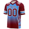 Custom Football Jerseys Sublimated Retro American Uniforms Personalized Rugby Jerseys With Embroidery