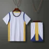 Boys Sports Suit Girls Basketball Soccer Jerseys Sets Summer Ball Clothing Outfit Kids Short Sleeve Round Neck Tops Shorts 2Pcs