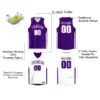 Custom Basketball Jerseys Reversible Top Shirt Quick Drying Basketball Reversible Basketball Uniform College League Training