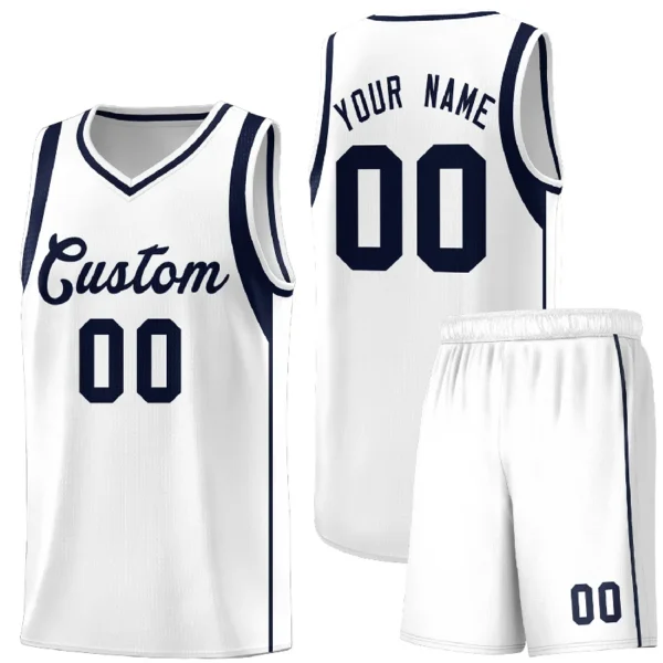 Custom Basketball Jerseys Design Retro Print Basket Ball Singlets Vests Kit Set Shirt Men Breathable Basketball Uniform Jersey