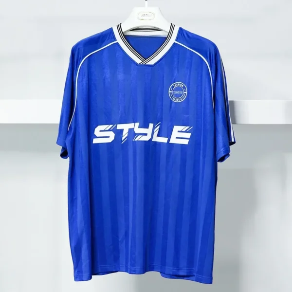 kf-S838a6a0bfdfc4194b2c7fcaba2bbc5aeA European and American Street Fashion Brands Loose Fit for Couples American Retro Sports Jerseys Short Sleeved Football Jerseys