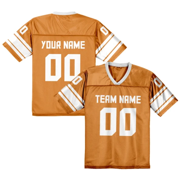 kf-S877353f624ca497590ce162697556c73f Custom American Football Jersey Orange Personalized Football Shirt with Printed Team Name Number Fans Gift for Men Women Youth