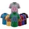 Custom Football Jerseys Retro Athletic Rugby Uniform Printed American Wear for Adults Short Plain Mesh Polyester Practice