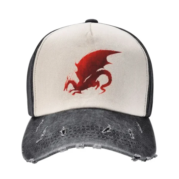 kf-Sa3858e5d863f4cd1ae163416fb1cc1a1R Dragon Age Origins: Blood Dragon V1 Baseball Cap New Hat Golf Hat Snapback Cap Women's Beach Outlet Men's