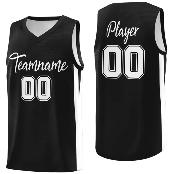 kf-Sbd79c683f9f14bd69acc352ead590e8eS Custom Basketball Jersey V-Neck Printed Team Name Numbers Logo School College Jersey Athletic Tank Top for Men Women