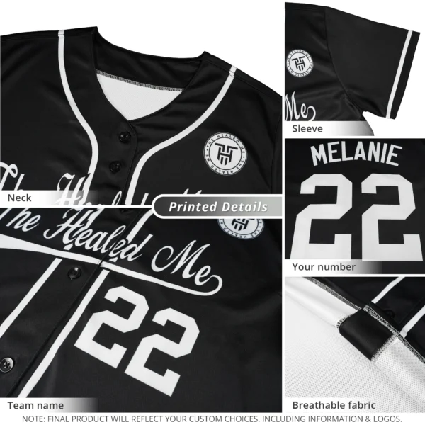 Custom Full Button Girls Baseball Jersey Stitched Name Number Personalized Polyester Softball Uniforms