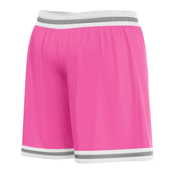 Custom Women College Basketball Shorts Double Side Custom Basketball Uniform Fashion Throwback Brand Print Numer Name 17 Color