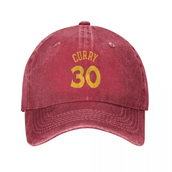 2025 Summer Steph Curry Jersey Baseball Cap For Unisex Men Vintage Trucker Hat Fitted Retro Sunshade Outdoor Sun Baseball Caps