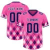 Custom American Football Jersey Personalized Team Name Number Print Vintage Style Training Top