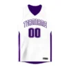 Custom Basketball Jerseys Reversible Top Shirt Quick Drying Basketball Reversible Basketball Uniform College League Training