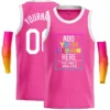 Custom Basketball Jerseys Customized High Quality Hot Pink Basketball Jerseys